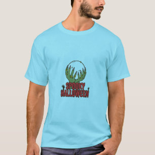 "oranje en groene snoopy Halloween T-shirt" T-shirt