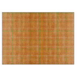 Oranje en groene strepen snijplank