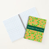 Oranje en groene wortelen notitieboek (Binnen)