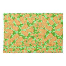 Oranje en groene wortelen