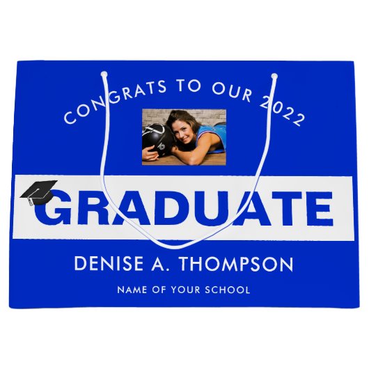 Oranje en groot cadeauzakje (Voorkant)