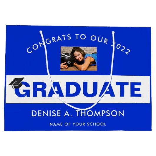 Oranje en groot cadeauzakje (Achterkant)