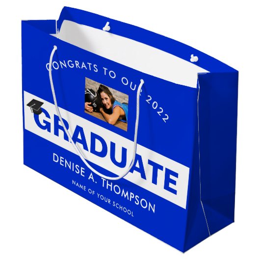 Oranje en groot cadeauzakje (Achterkant Gekanteld)