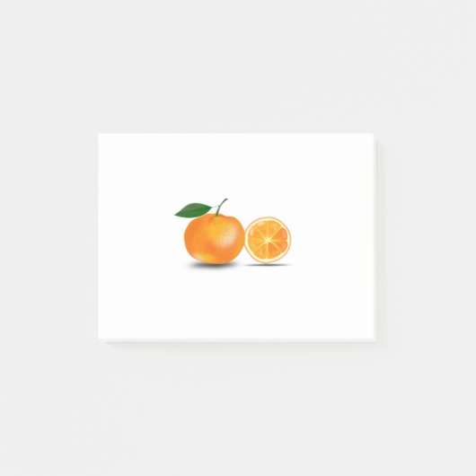 Oranje en half post-it® notes (Voorkant)