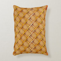 Oranje en ochre vierkanten met abstracte schaakgoo