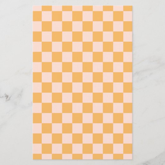 Oranje en ongebleekte zijdeklaag (Voorkant)
