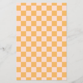 Oranje en ongebleekte zijdeklaag