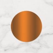 Oranje en Paars Halloween Confetti (Kleine voorkant)