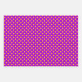 Oranje en Paarse papierpakbladen Inpakpapier Vel (Voorkant 2)