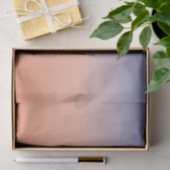 Oranje en paarse verloopkleuren tissuepapier (Geschenk)
