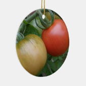 Oranje en rode tomaten keramisch ornament (Rechts)