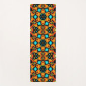 Oranje en rode yogamat (Voorkant)