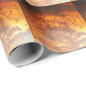 Oranje en rood Junk Yard Truck Cadeaupapier (Rol Hoek)