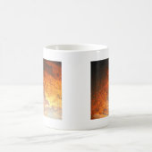 Oranje en rood Junk Yard  Truck Koffiemok (Center)