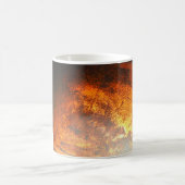 Oranje en rood Junk Yard Truck Koffiemok (Center)