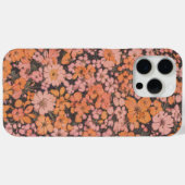  oranje en roze bloemen Case-Mate iPhone case (Achterkant (horizontaal))