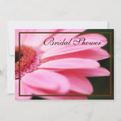 Oranje en Roze Bridal Shower-uitnodigingen Kaart (Voorkant)