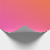 Oranje en Roze gradiënt Cadeaupapier (Hoek)