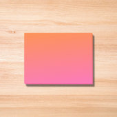 Oranje en Roze gradiënt Post-it® Notes