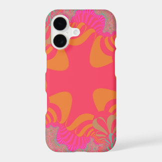Oranje en roze kruis