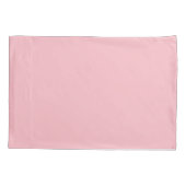 Oranje en Roze Schaakbord Patroon Kussensloop (Achterkant)