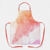 Oranje en roze schort (Voorkant)