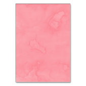 Oranje en roze Waterverf Dahlia Wedding Kaart (Achterkant)