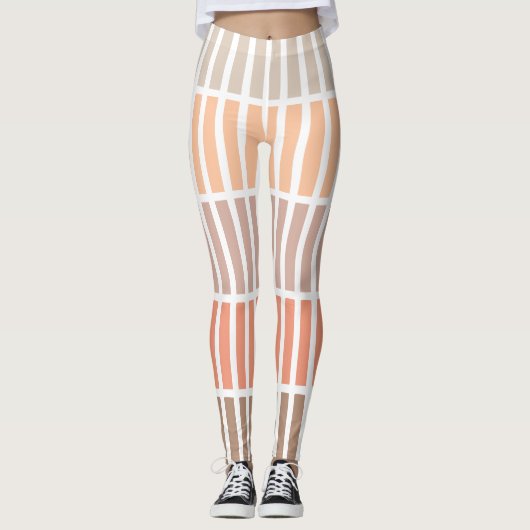 Oranje en tankwagens leggings (Voorkant)