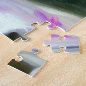 Oranje en White Kitten Illustratie Legpuzzel (Zijkant)