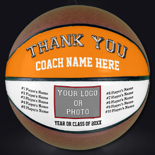 Oranje en wit Basketball, Aangepast Basketball Basketbal