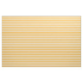 Oranje en wit gekleurd Striped/Lined Pattern Stof (Yard (91,4 cm))