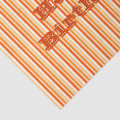 Oranje en wit plakpapier tissuepapier (Detail)