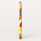 Oranje en witte botanische illustratie Case-Mate iPhone case (Achterkant / rechts)