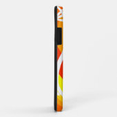 Oranje en witte botanische illustratie Case-Mate iPhone case (Achterkant/rechts)