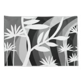 Oranje en witte botanische illustratie kussensloop (Achterkant-Rechts)