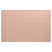 Oranje en witte geruite gingham stof (Yard (91,4 cm))