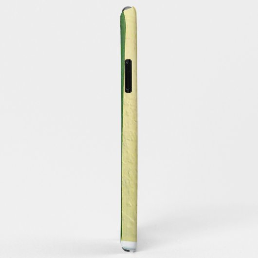 Oranje en witte kat op bleek geel Case-Mate iPhone case (Achterkant/rechts)