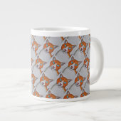 Oranje en witte kat specialty mok (Voorkant rechts)