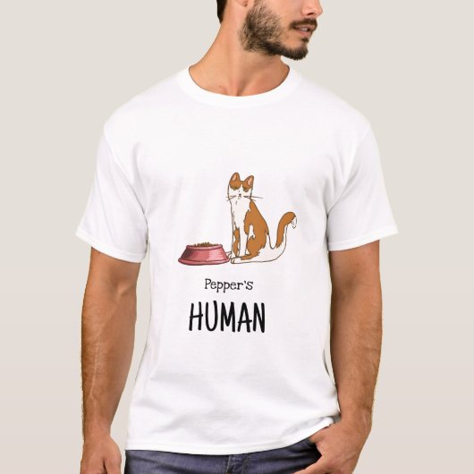 Oranje en Witte Katten T-shirt (Voorkant)