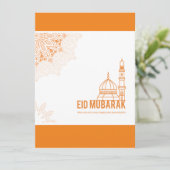 Oranje en witte moskeeën (Staand voorkant)