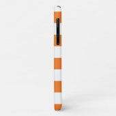Oranje En Witte Schaakbordruit Patroon Case-Mate iPhone Case (Achterkant/links)