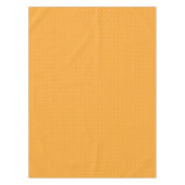 Oranje en Witte Stippen Tafelkleed (Voorkant)