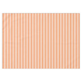 Oranje en witte strepen tafelkleed (Voorkant (Horizontaal))