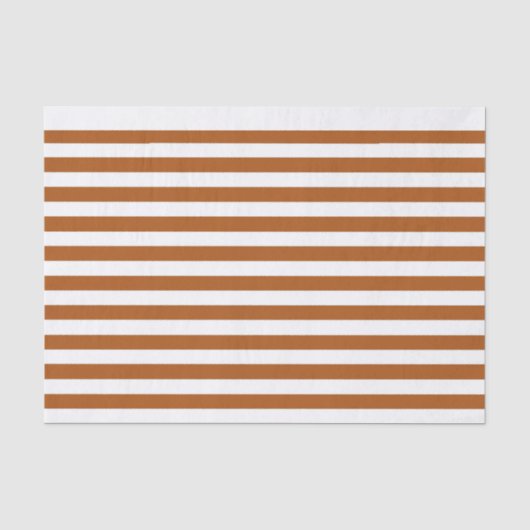 Oranje en witte strepen tissuepapier (Voorkant)