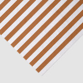 Oranje en witte strepen tissuepapier (Detail)