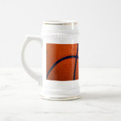 Oranje en zwart Basketball Bierpul (Links)