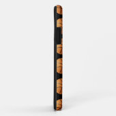 Oranje en zwart Basketbalpatroon, Case-Mate iPhone Case (Achterkant/rechts)