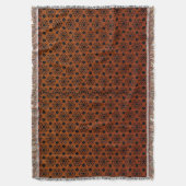 Oranje en zwart deken (Voorkant Verticaal)