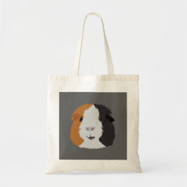 Oranje en zwart Guinee Tote Bag