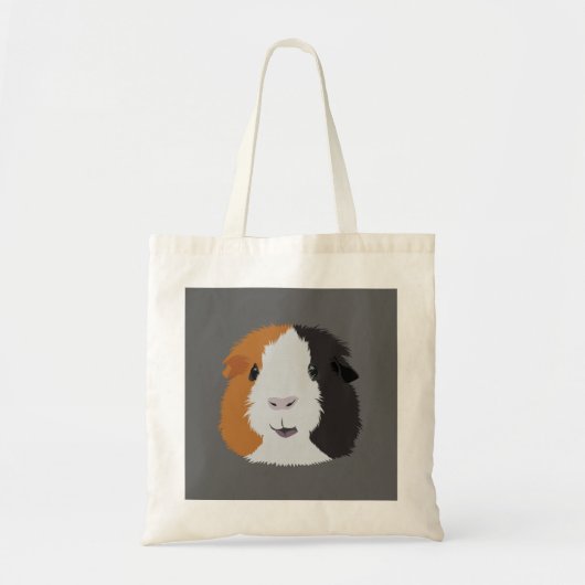 Oranje en zwart Guinee Tote Bag (Voorkant)